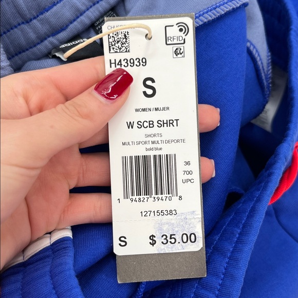 Adidas NWT womens top & shorts matching workout set S athleisure sporty athletic - Picture 16 of 16